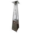 CALEFACTOR A GAS DE ACERO INOXIDABLE TIPO PIRAMIDE