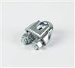 GRAMPA PRENSA CABLE 1/2" GALVANIZADO
