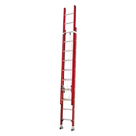 ESCALERA EXTENSIBLE 10+10 DE FIBRA DE VIDRIO PROFESIONAL
