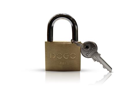 CANDADO BRONCE REFORZADO 40 D/TRABA SKIN PACK 3 LLAVES