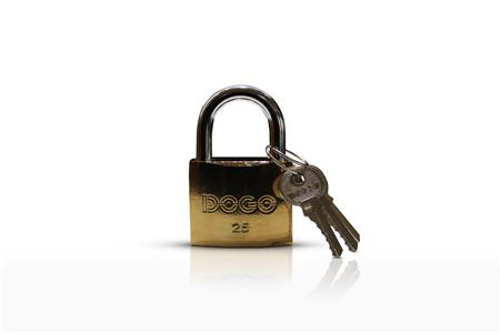 CANDADO HIERRO REFORZADO 25 S/ TRABA SKIN PACK 3 LLAVES