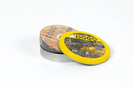 DISCO P/ACERO E INOX 115x1.6x 22.2 LAT X 10 UN.