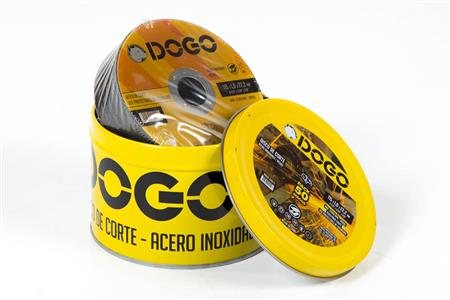 DISCO P/ACERO E  INOX 115x1.0x22.2 LAT X 50 UN.