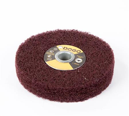 RUEDA DOGOTEXØ150X25XØ19MM MEDIANO BORDEAUX