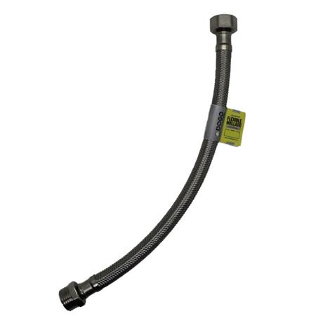 FLEXIBLE MALLADO ACERO INOX ¾ X 35