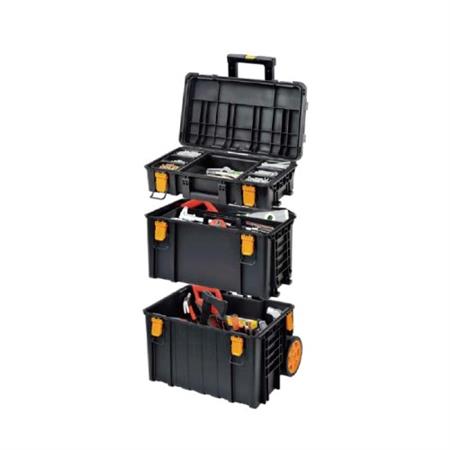 CARRO HERRAMIENTAS 3 PCS INSTALADOR PROF 565x465x875  C/ RUEDAS (1208-3PC)