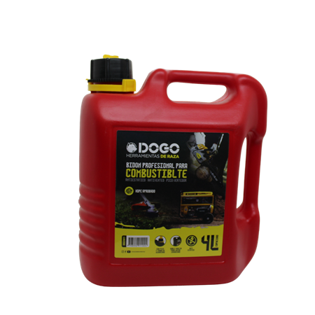 BIDON EXTRA CHATO 4LTS ROJO (BE04-R)