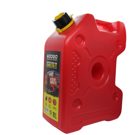 BIDON EXTRA CHATO ROJO 8 LTS (BE08-R)