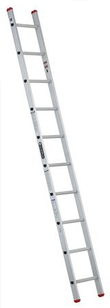 ESCALERA DE ALUMINIO PROFESIONAL RECTA 10 ESCALONES