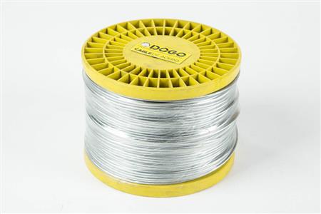 CABLE DE ACERO 13  MM.ROLLO 50 MTS.6x19