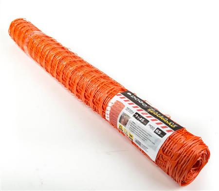 MALLA DE SEGURIDAD NARANJA P/ CONSTRUCCION X ROLLO (45mts)