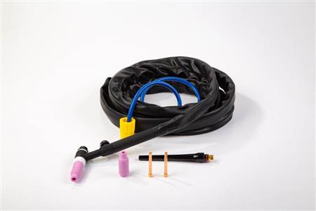 TORCHA TIG WP17FV4M - 4 MTS 150 AMP - CONECTOR 10 - 25