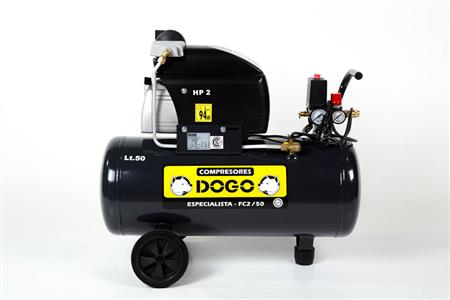 COMPRESOR 2 HP x 50 LT. ESPECIALISTA MONOF.