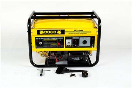 GENERADOR NAFTA 220V-EC3500AE-4T-A/ELECT.-2.7KVA