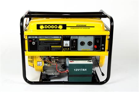 GENERADOR NAFTA 220V-EC6500AE-4T-A/ELECT.-5.5KVA