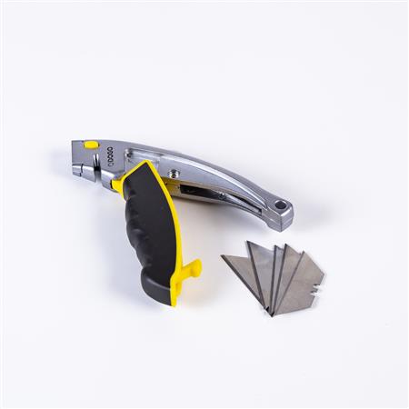 CUCHILLA RETRACTIL BIMATERIAL TRABAJO PESADO