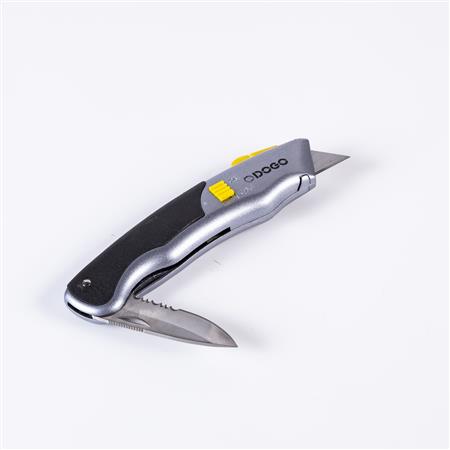 CUCHILLA ERGONOMICA AUTORECARGABLE C/CUCHILLO DEPORTIVO