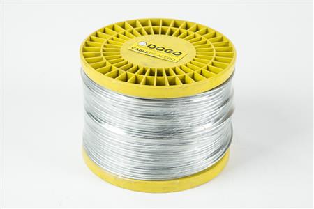 CABLE DE ACERO 1x19 REVESTIDO Ø 3.5 MM. (100mts)
