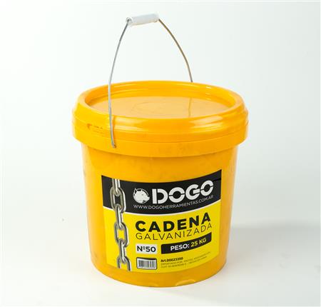 CADENA GALVANIZADA Nª 120 50 KG.